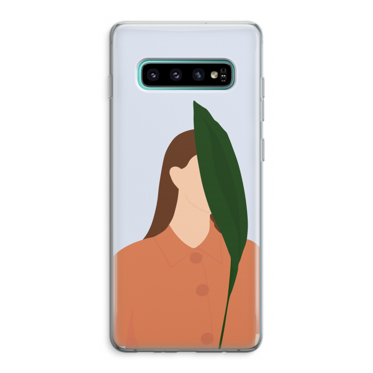 Leaf: Samsung Galaxy S10 Plus Transparant Hoesje