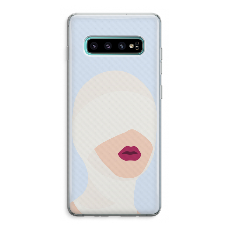 Incognito: Samsung Galaxy S10 Plus Transparant Hoesje