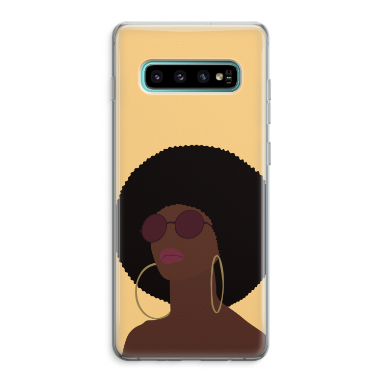 Golden hour: Samsung Galaxy S10 Plus Transparant Hoesje