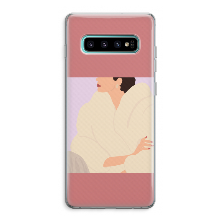 Cosy: Samsung Galaxy S10 Plus Transparant Hoesje