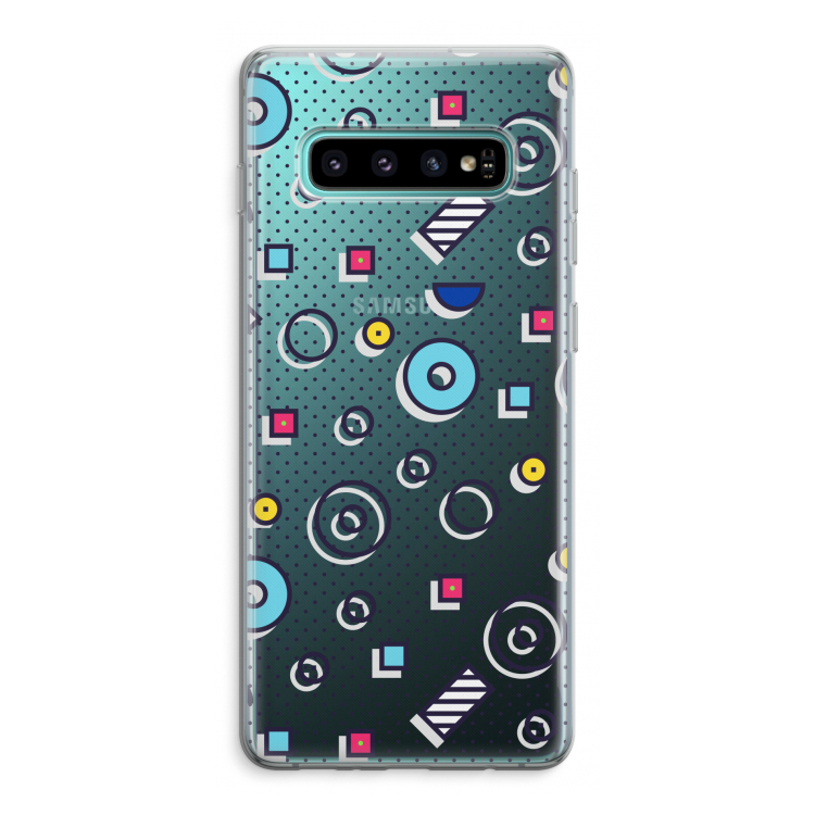 8-bit N°9: Samsung Galaxy S10 Plus Transparant Hoesje
