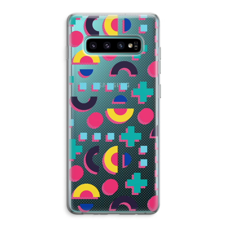 8-bit N°2: Samsung Galaxy S10 Plus Transparant Hoesje