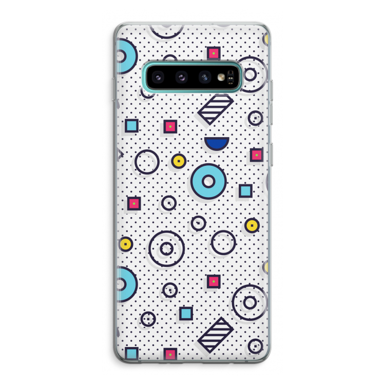 8-bit N°9: Samsung Galaxy S10 Plus Transparant Hoesje