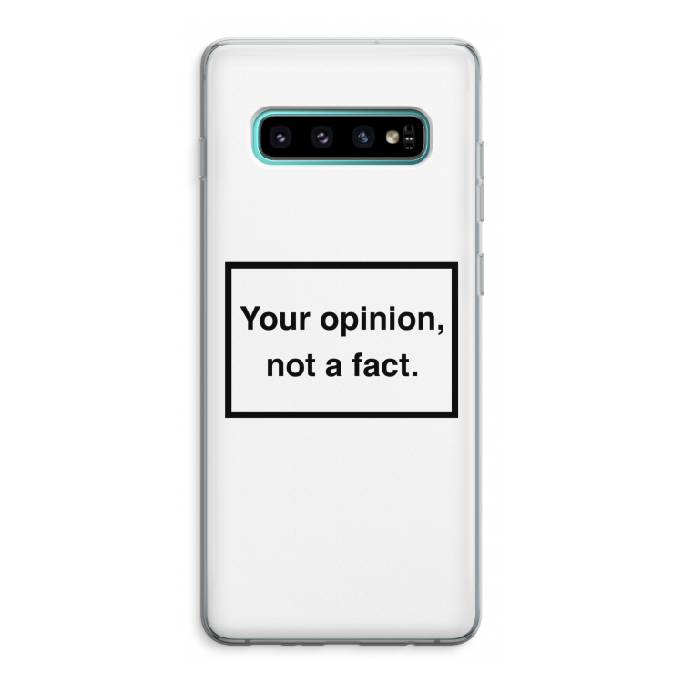 Your opinion: Samsung Galaxy S10 Plus Transparant Hoesje