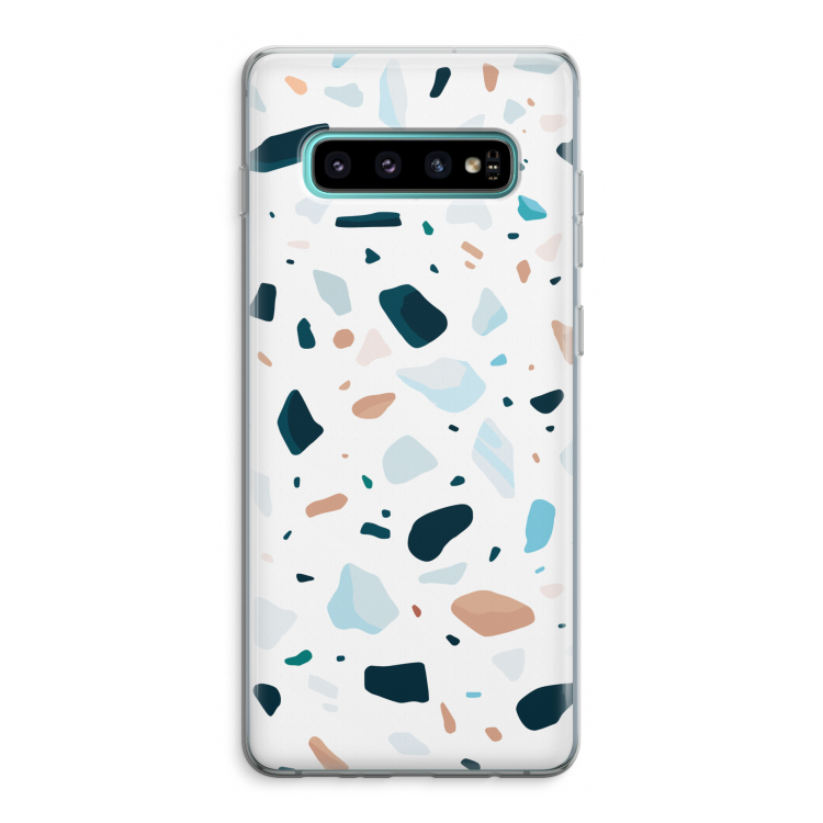 Terrazzo N°13: Samsung Galaxy S10 Plus Transparant Hoesje