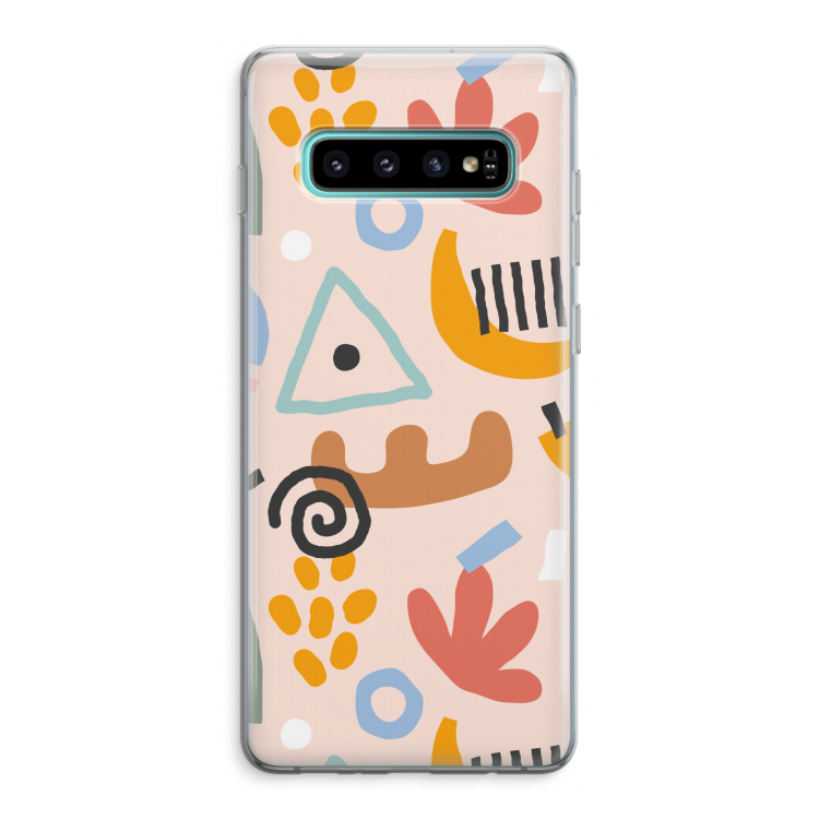 Abstract: Samsung Galaxy S10 Plus Transparant Hoesje
