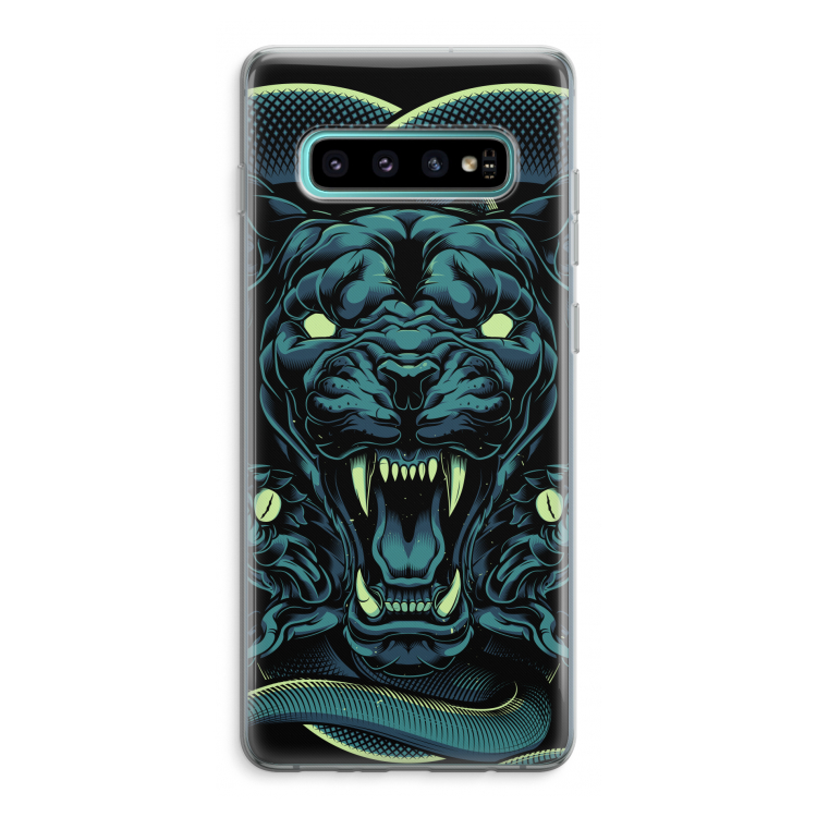 Cougar and Vipers: Samsung Galaxy S10 Plus Transparant Hoesje