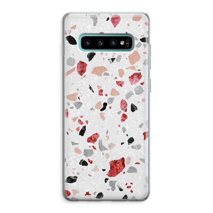 Terrazzo N°12: Samsung Galaxy S10 Plus Transparant Hoesje