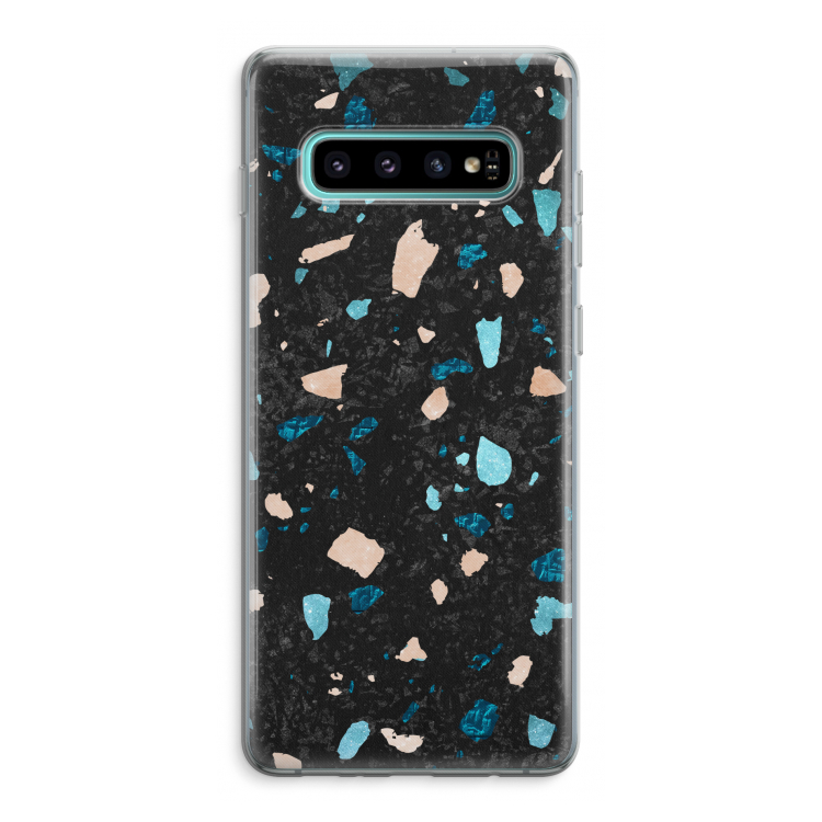 Terrazzo N°11: Samsung Galaxy S10 Plus Transparant Hoesje