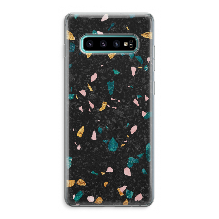 Terrazzo N°10: Samsung Galaxy S10 Plus Transparant Hoesje