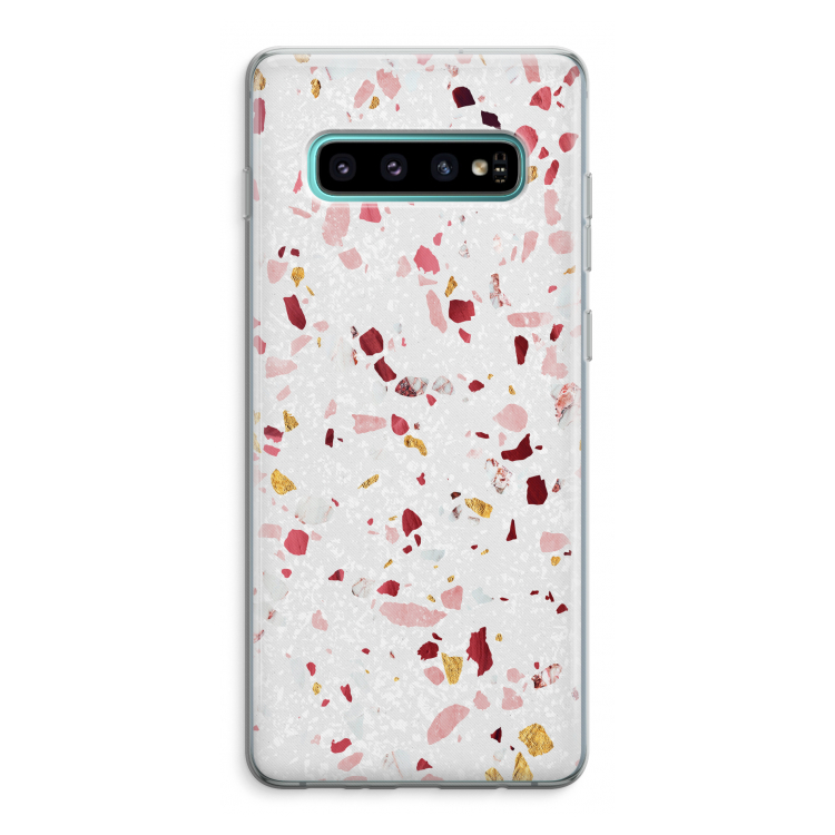 Terrazzo N°9: Samsung Galaxy S10 Plus Transparant Hoesje