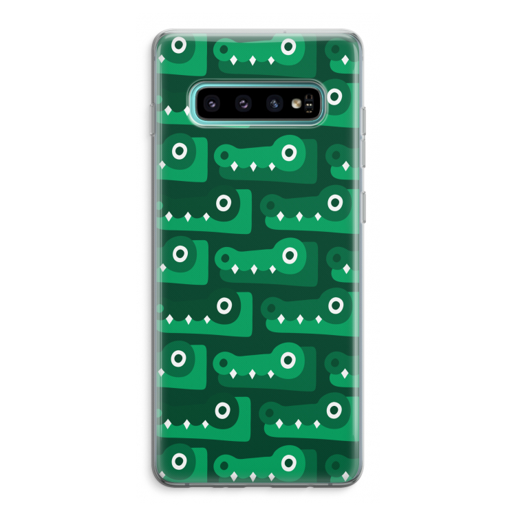 Crocs: Samsung Galaxy S10 Plus Transparant Hoesje
