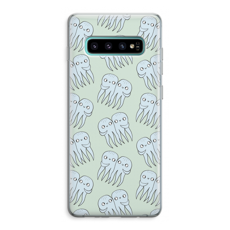 Octopussen: Samsung Galaxy S10 Plus Transparant Hoesje