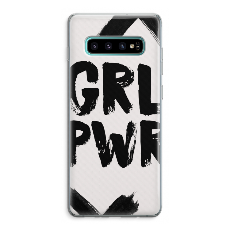 Girl Power #2: Samsung Galaxy S10 Plus Transparant Hoesje