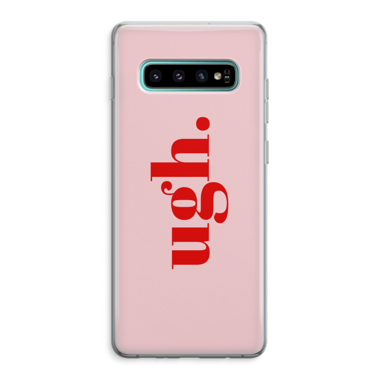 Ugh: Samsung Galaxy S10 Plus Transparant Hoesje