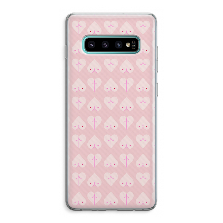 Ass 'n Titties: Samsung Galaxy S10 Plus Transparant Hoesje