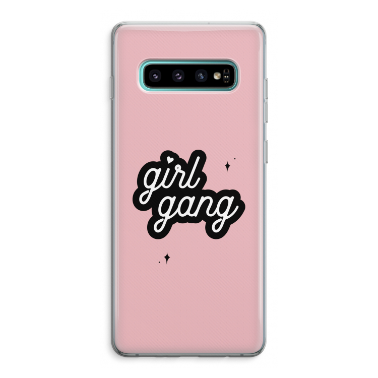Girl Gang: Samsung Galaxy S10 Plus Transparant Hoesje