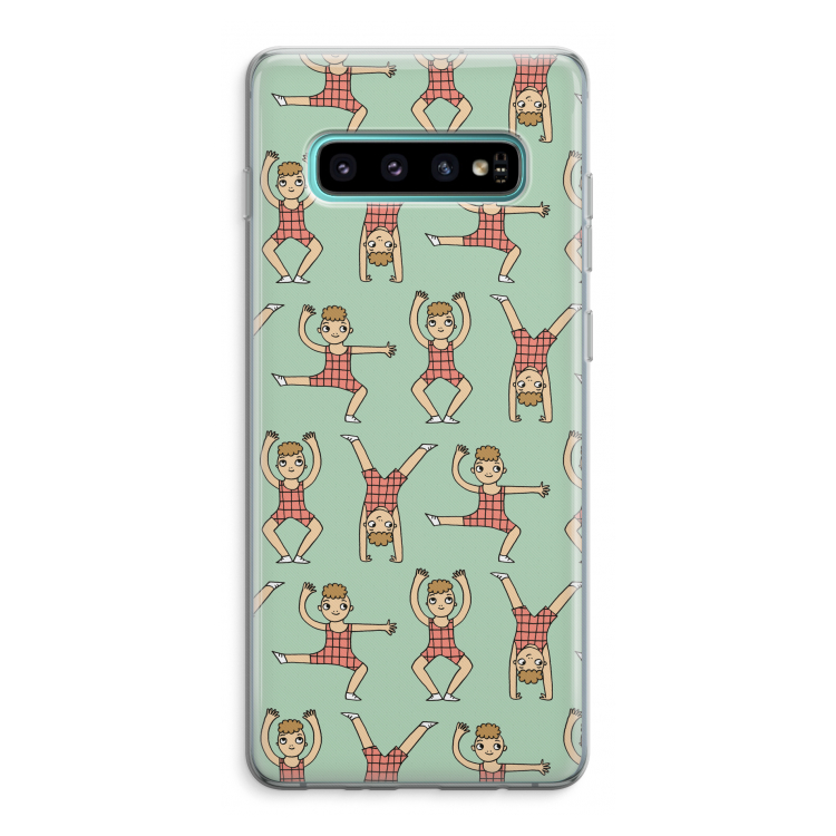 Gymboys: Samsung Galaxy S10 Plus Transparant Hoesje
