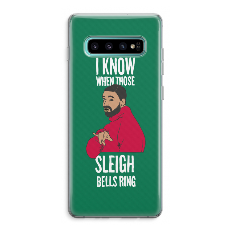 Sleigh Bells Ring: Samsung Galaxy S10 Plus Transparant Hoesje