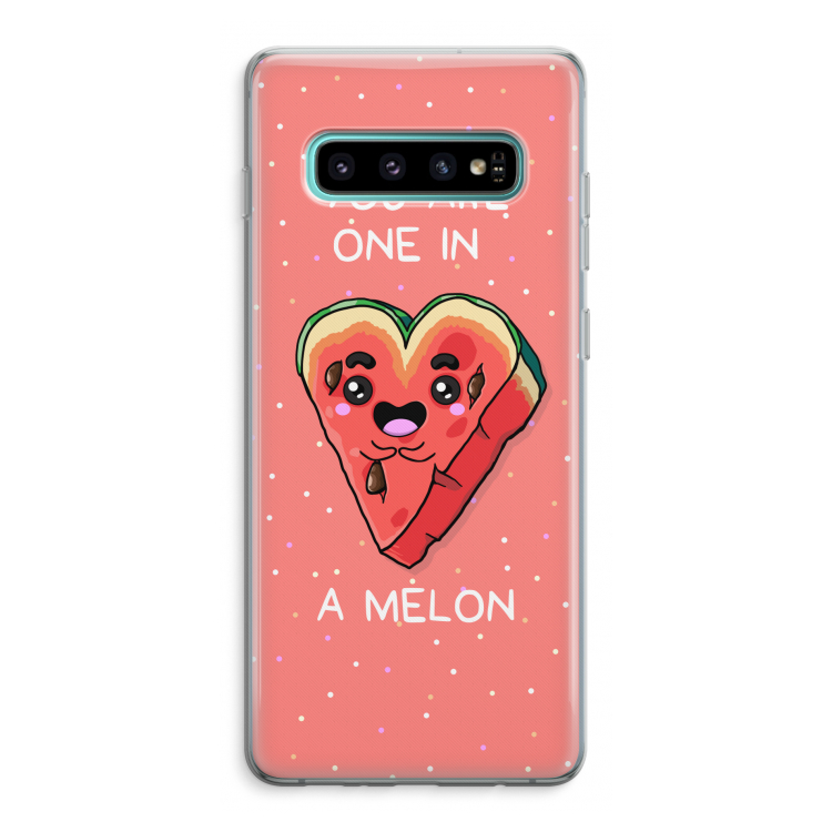 One In A Melon: Samsung Galaxy S10 Plus Transparant Hoesje