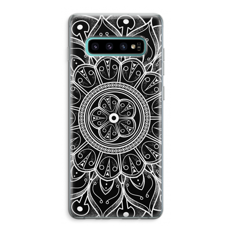 Roses Are Red: Samsung Galaxy S10 Plus Transparant Hoesje