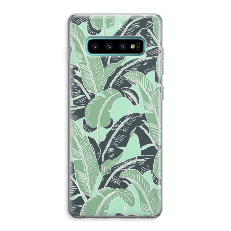 This Sh*t Is Bananas: Samsung Galaxy S10 Plus Transparant Hoesje