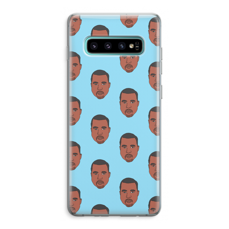 Kanye Call Me?: Samsung Galaxy S10 Plus Transparant Hoesje
