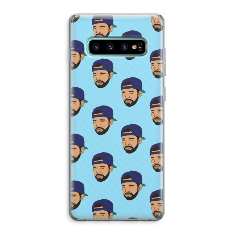 Drake Away: Samsung Galaxy S10 Plus Transparant Hoesje