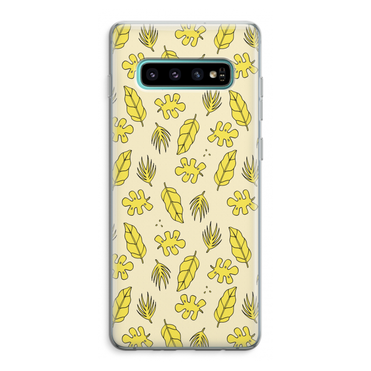 Herfst: Samsung Galaxy S10 Plus Transparant Hoesje