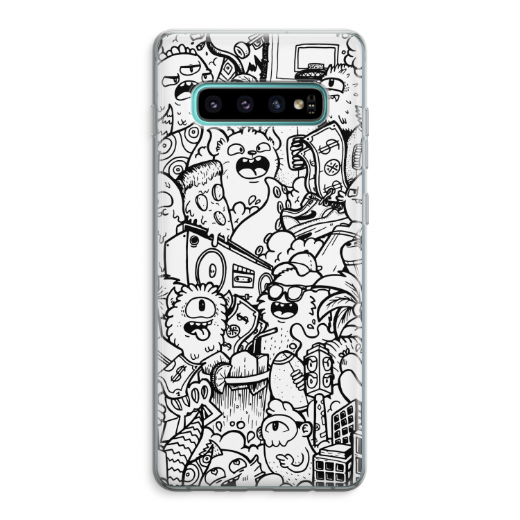 Vexx City #2: Samsung Galaxy S10 Plus Transparant Hoesje