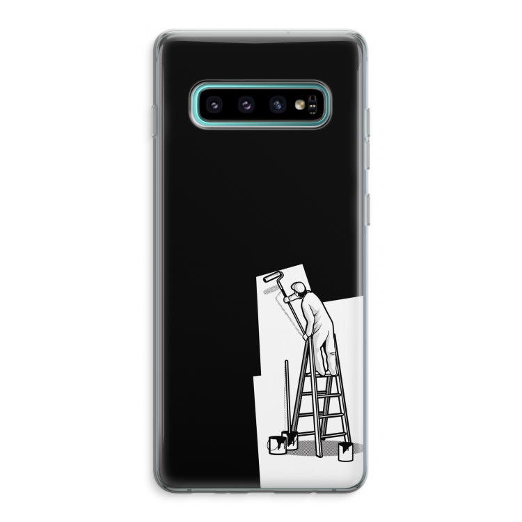 Musketon Painter: Samsung Galaxy S10 Plus Transparant Hoesje