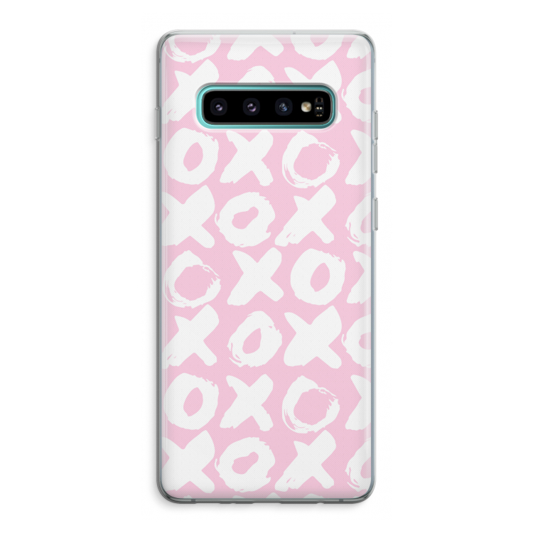 XOXO: Samsung Galaxy S10 Plus Transparant Hoesje