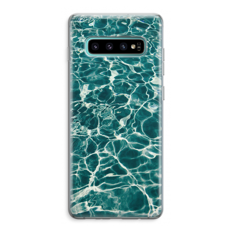 Weerkaatsing water: Samsung Galaxy S10 Plus Transparant Hoesje