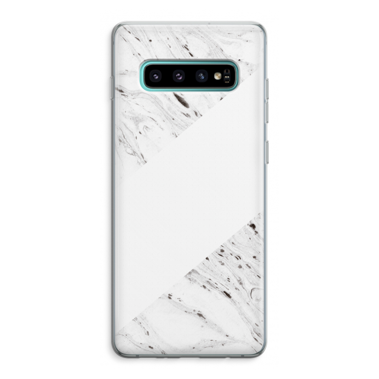 Biggest stripe: Samsung Galaxy S10 Plus Transparant Hoesje