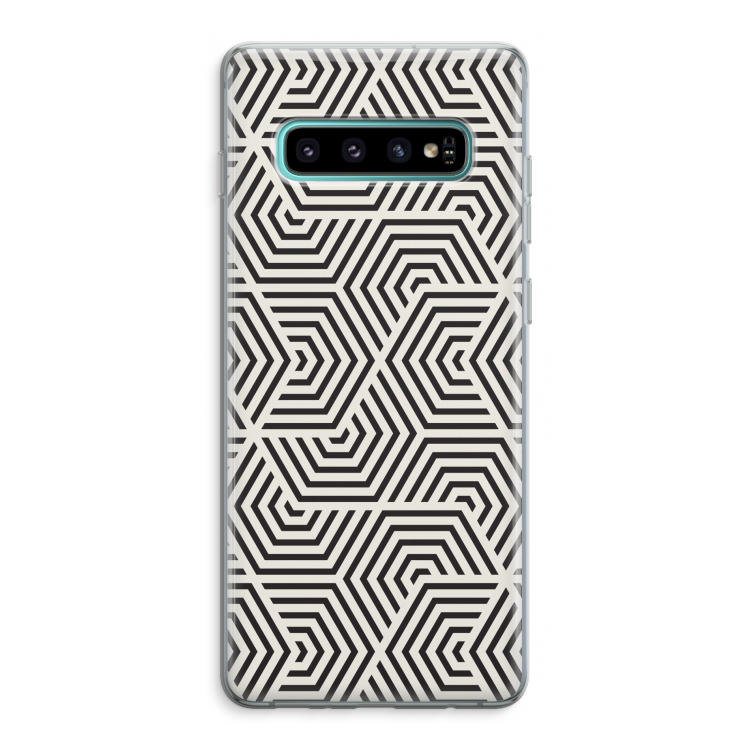 Magic pattern: Samsung Galaxy S10 Plus Transparant Hoesje