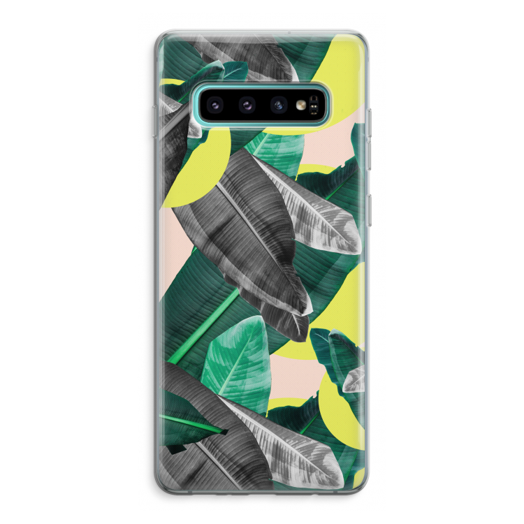 Fantasie jungle: Samsung Galaxy S10 Plus Transparant Hoesje