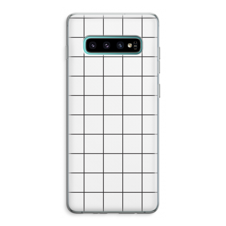 Rooster: Samsung Galaxy S10 Plus Transparant Hoesje