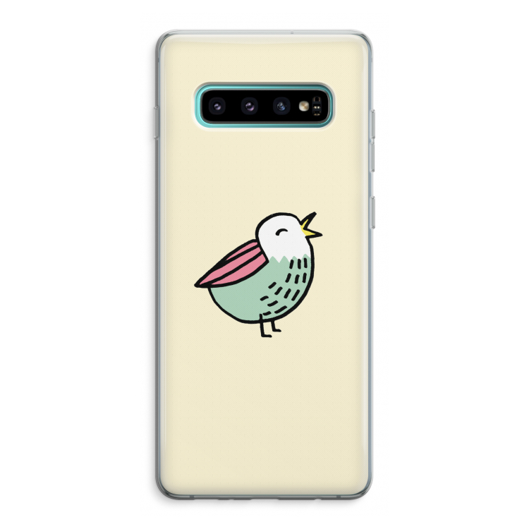 Birdy: Samsung Galaxy S10 Plus Transparant Hoesje