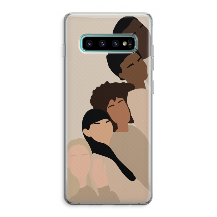 Sweet creatures: Samsung Galaxy S10 Plus Transparant Hoesje