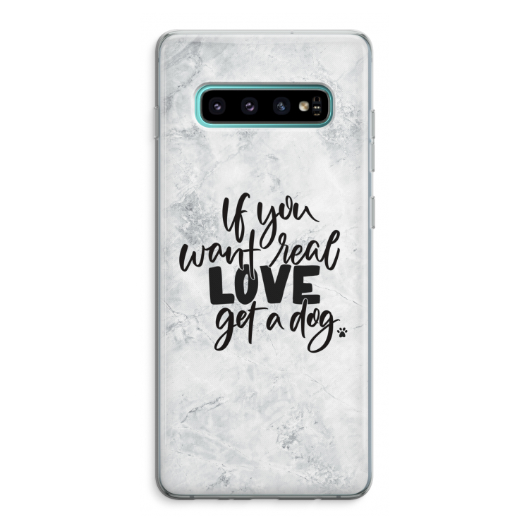 Partner in crime: Samsung Galaxy S10 Plus Transparant Hoesje