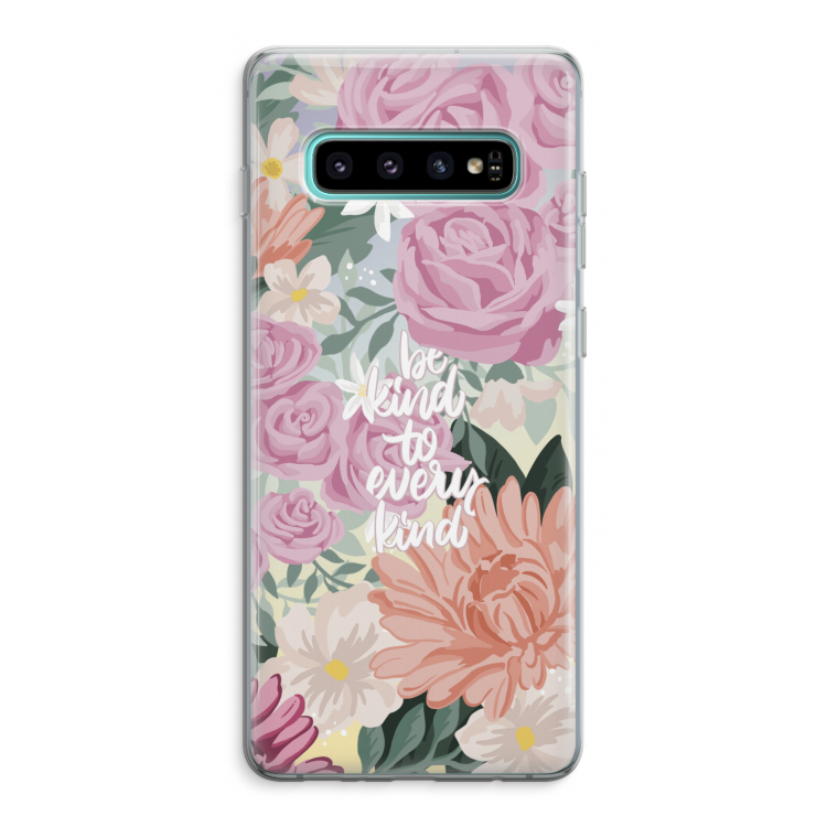 Kindness matters: Samsung Galaxy S10 Plus Transparant Hoesje