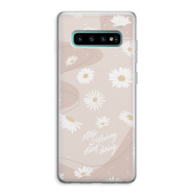 Daydreaming becomes reality: Samsung Galaxy S10 Plus Transparant Hoesje