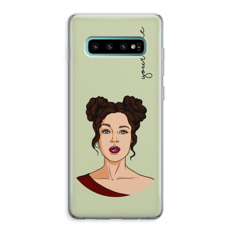 Pop-Art Creator: Samsung Galaxy S10 Plus Transparant Hoesje