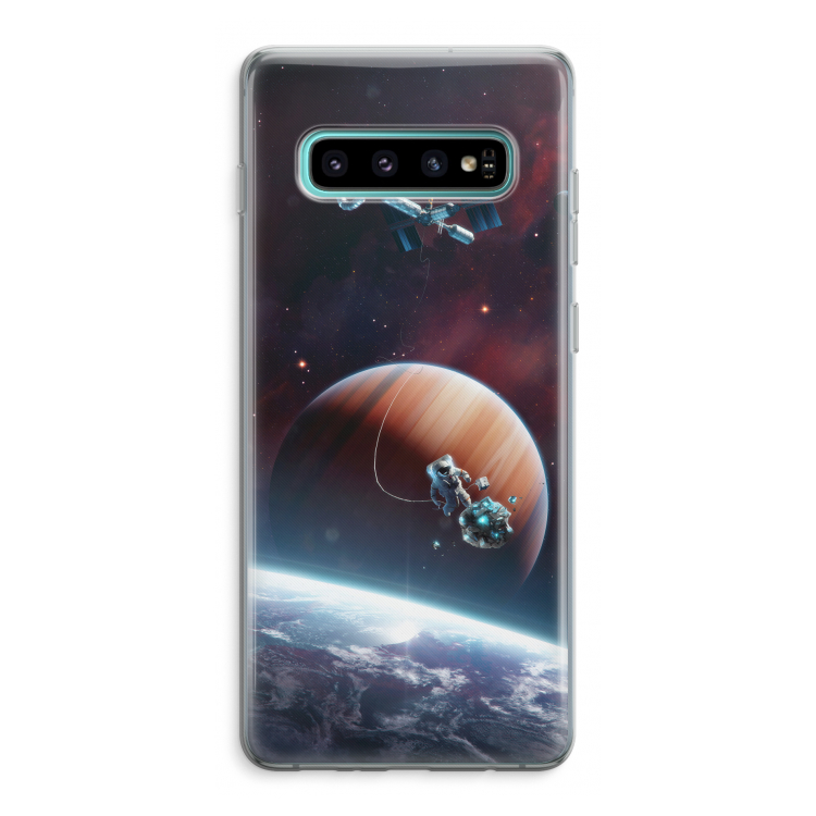 Examiner: Samsung Galaxy S10 Plus Transparant Hoesje
