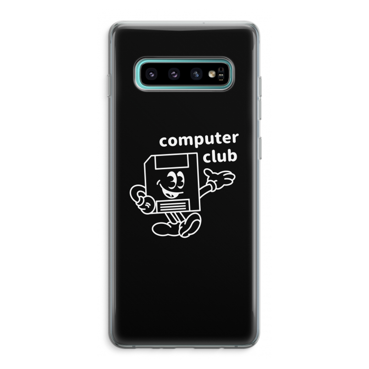 Floppyhead: Samsung Galaxy S10 Plus Transparant Hoesje
