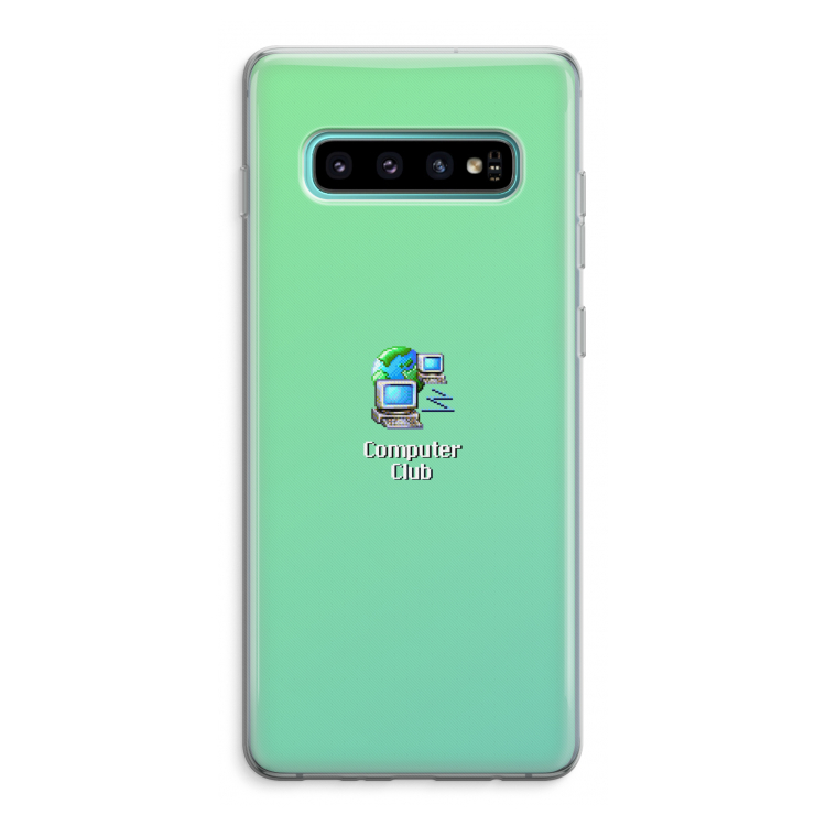 Win98: Samsung Galaxy S10 Plus Transparant Hoesje