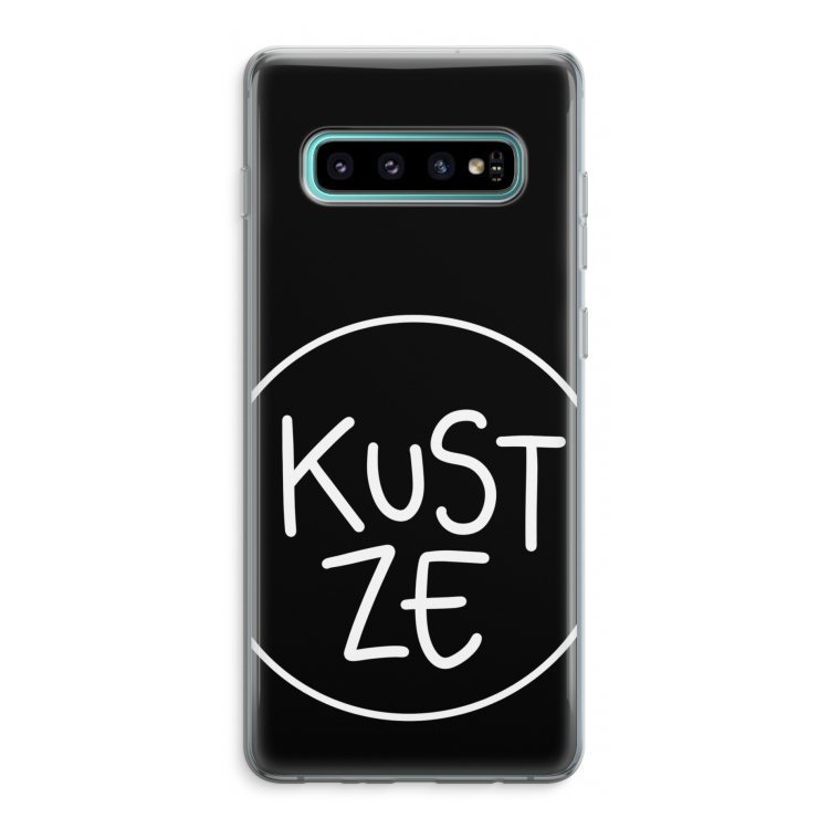 KUST ZE: Samsung Galaxy S10 Plus Transparant Hoesje