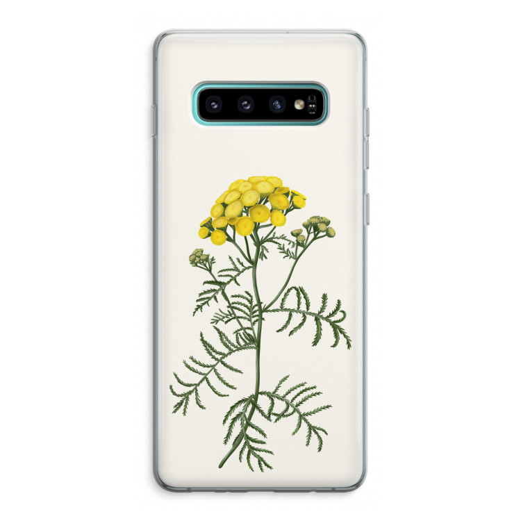 Tansy: Samsung Galaxy S10 Plus Transparant Hoesje