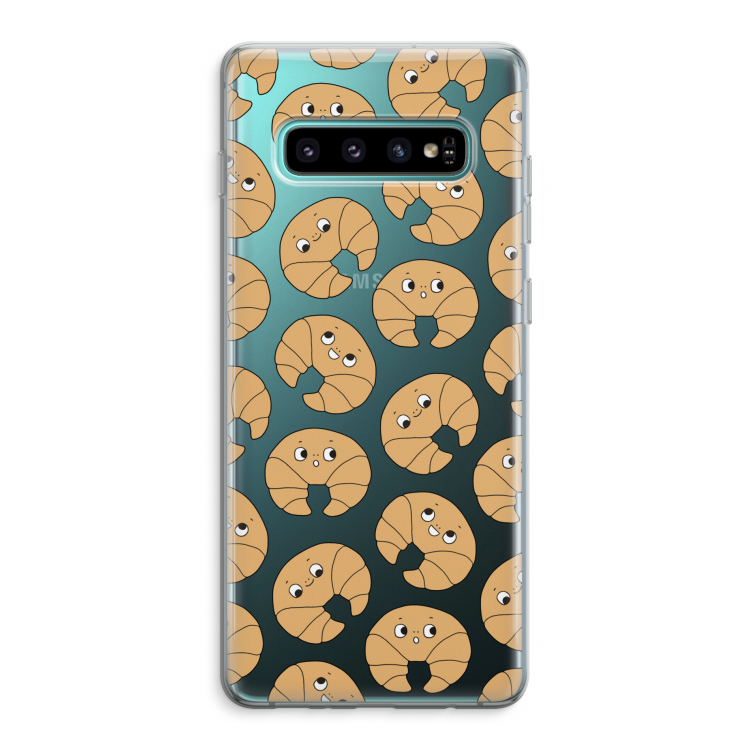 Croissant: Samsung Galaxy S10 Plus Transparant Hoesje