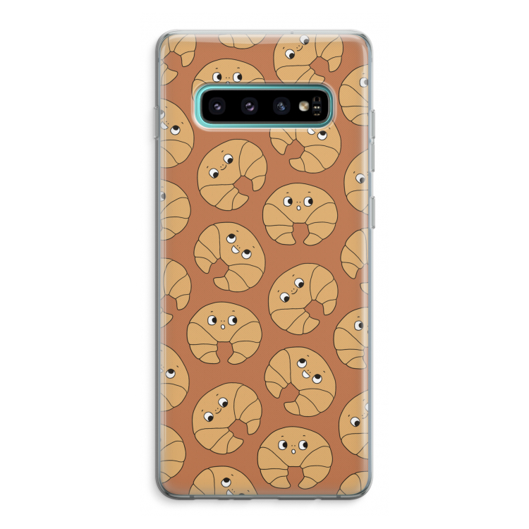 Croissant: Samsung Galaxy S10 Plus Transparant Hoesje